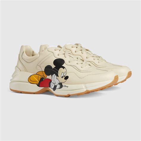 mickey mouse gucci slippers|gucci mickey mouse shoes toddler.